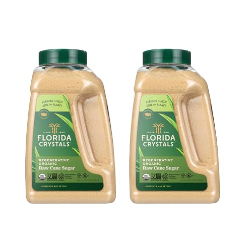 Florida Crystals Regenerative Organic Raw Cane Sugar, 48 oz Jug, 2 Pack image 5