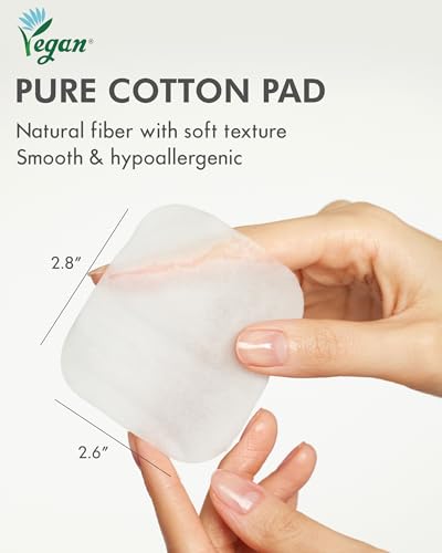Image of DERMAL Vitamin C Toner Pads 120 Count - Niacinamide Sea Buckthorn Vitamin 11 Complex for Dark Spots & Dull Skin - Vegan Pure Cotton Pads with Tweezers (Korean Skincare)