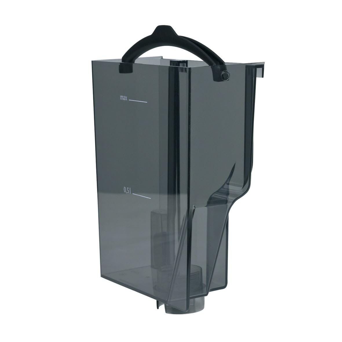 Réservoir à Lait Isotherme Melitta 0.5L - Inox Anthracite, Pour Machines Caffeo Solo, Perfect Milk