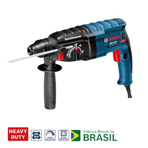 Bosch Martelete Perfurador GBH 2-24 D 820W 220V com maleta
