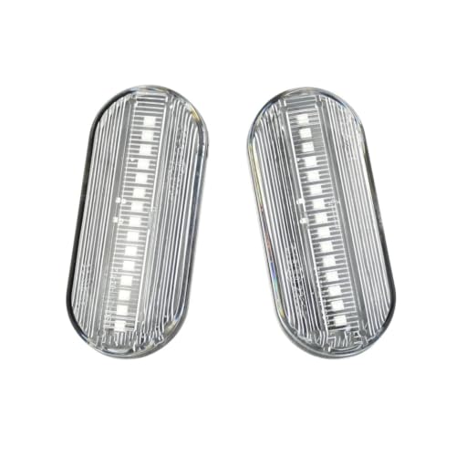 Intermitente lateral dinámico blanco para Seat Ibiza 2002-2008 y Cordoba