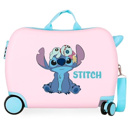Valise enfant Disney sécurisée à combinaison latérale