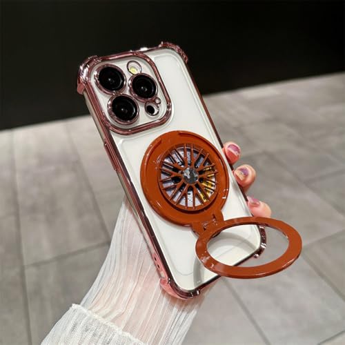 Coque antichoc iPhone 12 Pro Max rouge avec béquille pour éviter les chutes