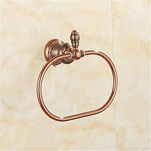 Anneau de serviette en cuivre marron pour un intérieur cocooning