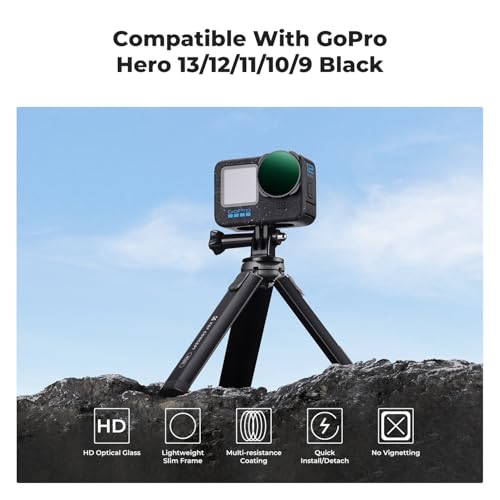 Image of K&F CONCEPT Variable ND32-512 Filter for GoPro Hero 13 Black