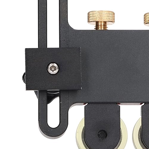 Respicefinem FHrungsrolle Lagerschaftwalze Featherboard StoDMpfung TischkreissGewalze Holzbearbeitung Doppelrad Verschiebbare Vorschubwalze Brett Hilfswerkzeug