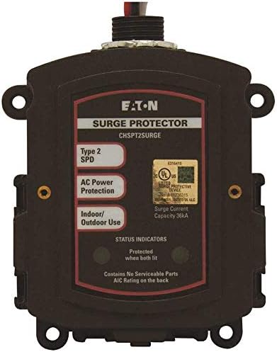 Eaton CHSPT2SURGE SPD Type 2 Chsp Whole Home Surge Protector, Nema 4, Single Phase, 120/240 Volts, Ul 1449 3Rd Edition