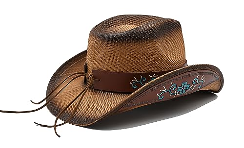 Image of THE CELL Straw Cowboy Hat