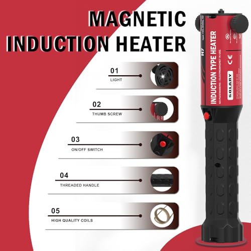 Solary 1200W Pro Induction Heater Kit