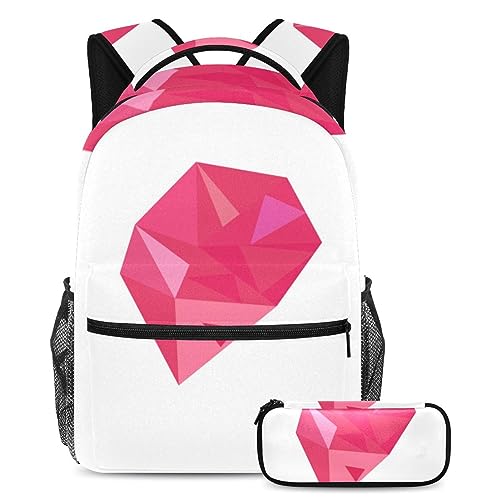 Sac à dos pour enfants filles garçons femmes hommes avec trousse noire