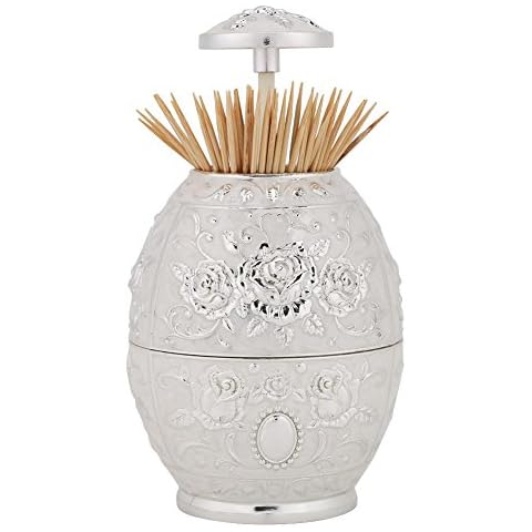 Hztyyier Zinc Alloy Toothpick Holder Cover