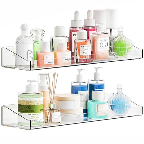 Yieach 2 Pack Adhesive Shower Shelves