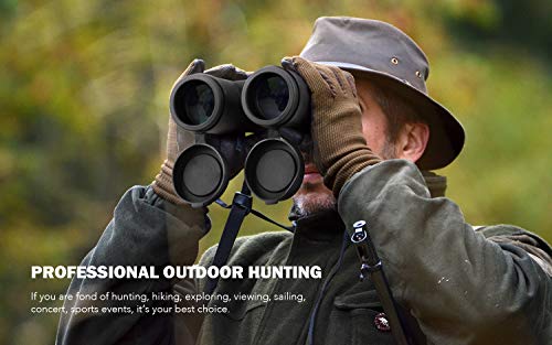 Usogood 12X50 Binoculars for Adults with Tripod, Waterproof Compact Binoculars for Bird Watching, Hiking, Traveling, Hunting and Sports Events, Smart Phone Adaptor for Photography - Thumbnail 3