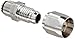 Dixon H603 Chrome Plated Brass Dubl-Grip Holedall Fitting, Swivel Reattachable Coupling, 3/4" NPT Male x 3/4" Hose ID Barbed