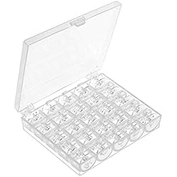 Maquina De Coser Brother Ce 4000 CKPSMS Marca - #KP-19038 Bobinas para máquina de coser con funda para Brother Singer Janome Kenmore Babylock White+ (25PCS)
