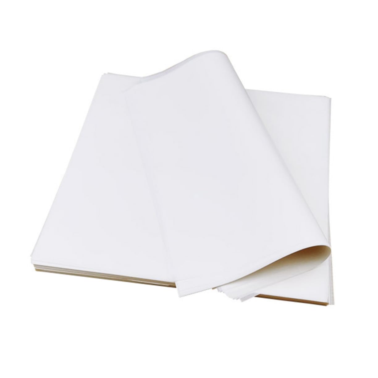 Papier cuisson absorbant l'huile blanc résistant jetable anti-graisse cake pain