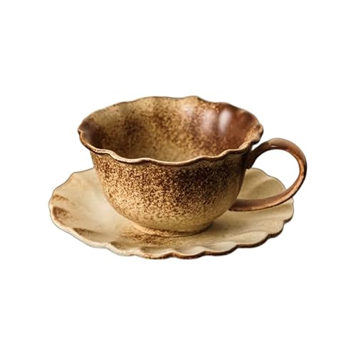 YukiSora �q�σR�[�q�[�J�b�v���\�[�T�[�Z�b�g 260ml �k���� �Z���~�b�N�}�O �����W�Ή� �ƒ�p �A�t�^�k�[���e�B�[ ���� �R�[�q�[ �I�t�B�X �J�t�F�Ή�