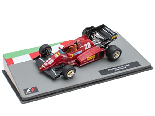 OPO 10 - Miniaturauto Formel 1 1/43 kompatibel mit Ferrari 126 C3 – René Arnoux – 1983 – FD088