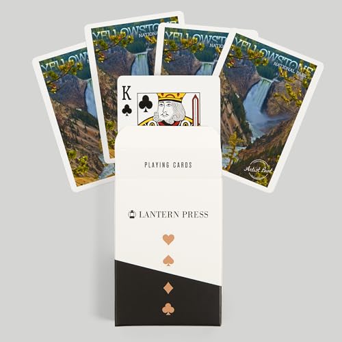 Baraja de naipes Poker Yellowstone National Park 52 cartas miniatura 6