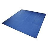 Yoga Direct 6-Feet Square Yoga Mat, Blue