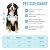 Dog Door for Wall, Energy Efficient French Doggy Door with Aluminum Frame, Telescoping Tunnel, Magnetic Flaps and Sliding Lock Panel, Easy Install for Walls 4"- 7 7/8" Thick, Large (up to 80 lbs)