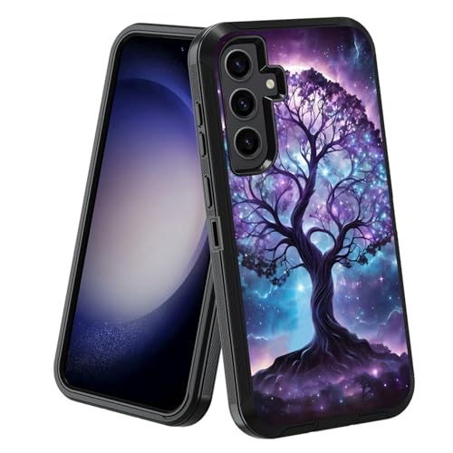 Coque Samsung S25 FE antichoc 3 couches motif arbre de vie protège efficacement votre mobile
