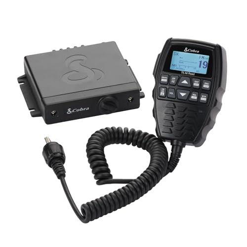 Image of Cobra 75 All Road Wireless CB Radio with BlueParrott B450-XT Noise Cancelling Bluetooth Headset - Dual-Mode AM /FM, Full 40 Channels, Bluetooth Connectivity, Black