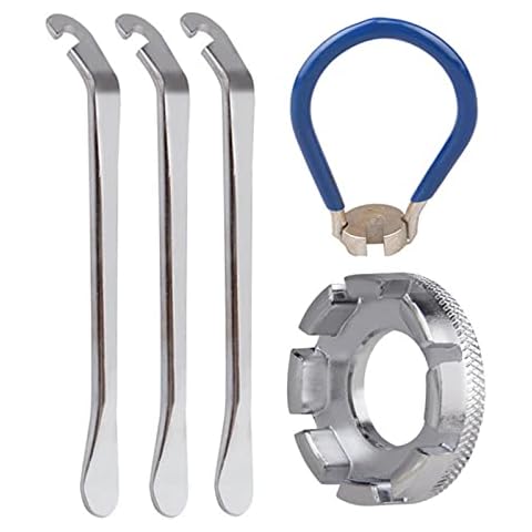 Wheel Spoke Spanner 4 Pcs Spoke Spanner Bicycle Spoke Key Set Spoke Spanner Bicycle Spoke Spanner For Pit Bike Spoke Tightener Tire Levers Bicycle Spoke Tool Bike Spokes Rim Correct Set Cover
