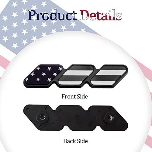 Image of Grille Decor Badge, Tri-Color Grille Insert Trims