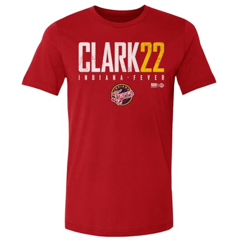 500 LEVEL Caitlin Clark Indiana Fever Shirt - Caitlin Clark Indiana Fever Elite WHT (Red Large)