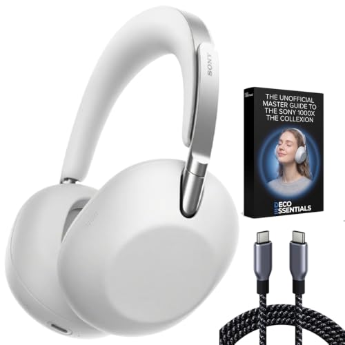 Sony 1000X THE COLLEXION ���C�����X�m�C�Y�L�����Z�����O�w�b�h�z���o���h�� Deco Essentials 6�t�B�[�g �ґgUSB-C - C�P�[�u�� + Deco Gear 1000X THE COLLEXION�w�b�h�t�H���̔��