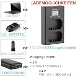 blumax Bateria zamienna do Panasonic DMW-BLG10 / DMW-BLG10E [ 1000 mAh ] z czujnikiem NTC i obudową V1 + Mini Dual Charger DMW-BLE9 E/BP-DC15 E