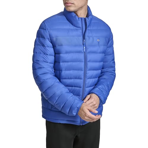 Champion Puffer Jacket Veste Homme Légère et Pliable pour le Quotidien