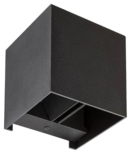 Außenwandleuchte aus Aluminium einstellbarer Winkel des Lichtstrahls Rabalux Solin G9 1xMAX 42W IP54