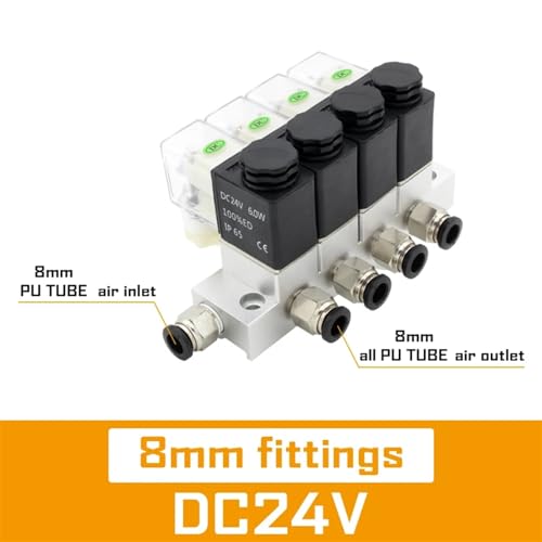 Électrovanne normalement fermée 2V025-06 pour stopper les fuites air