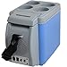 Produktbild Gino Gelati 6 Liter 2 in 1 Mini Kühlschrank Kühlbox Warmhaltebox Campingkühlschrank 12 & 220 Volt, kühlt bis 25°C unter Umgebungstemperatur