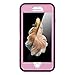 AICase iPhone 6/6S Case, Heavy Duty 3 in 1 Rugged Shockproof Cover with Built-in Screen Protector (Pink/Purple)