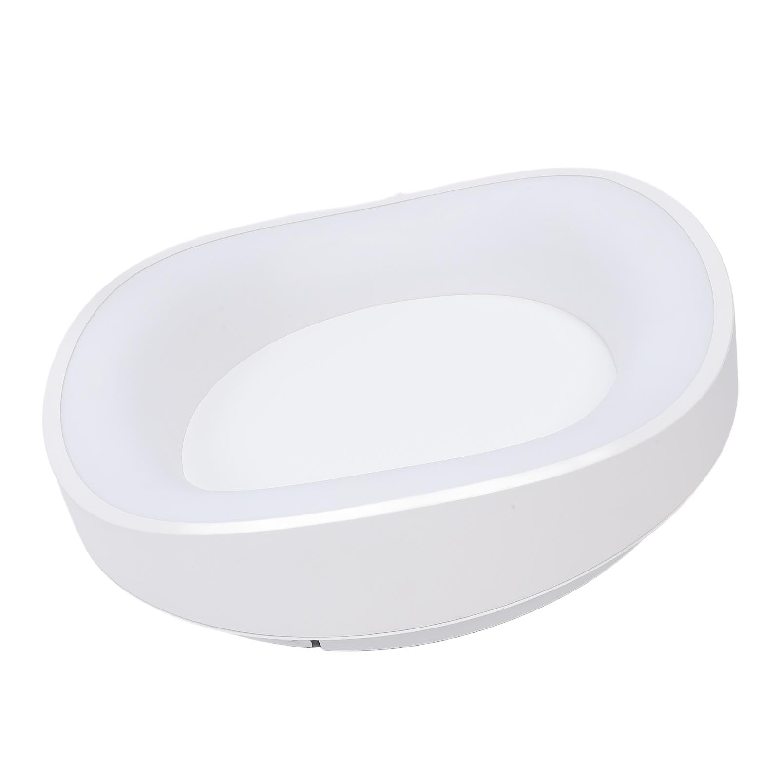 Wakects LED-Unterputz-Deckenleuchte, Eisen-PC-LED-Deckenleuchte, 3000 F Bis 6500 F, Dimmbar 10 Bis 100 Prozent, mit Fernbedienung und APP Für Schlafzimmer, Küche, Flur, Wohnzimmer