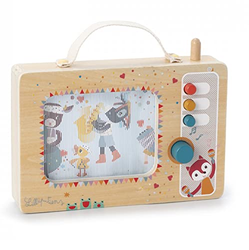 Jouet en bois - Ma première boîte à musique animée - Lilliputiens