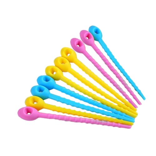 Attaches en Silicone Réutilisables pour Paquet et Sachet x50