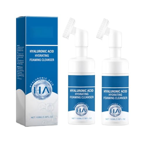 Mousse nettoyante hydratante visage exfoliant doux pour une peau lisse et douce