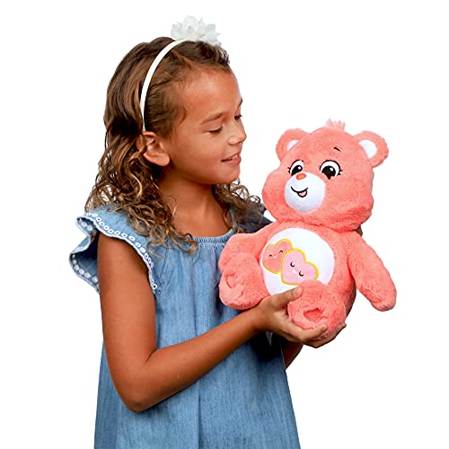 Care Bears 22084 14 Inch Medium Plush Love-A-Lot Bear, Collectable Cute Plush Cuddly Toys For Children, Soft Teddies Suitable For Girls And Boys Aged 4 Years + #TOP5