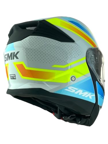 Casque modulable SMK Gullwing avec double visière solaire pour long trajet - 5