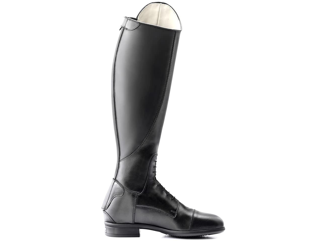 Tattini Boxer Bottes d'équitation longues à lacets étroits