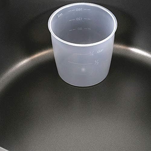 جهاز طهي الارز من بلاك اند ديكر Rc2850-B5 سعة 2.8 لتر، ابيض، مصنوع من الستانلس ستيل، ضمان دولي