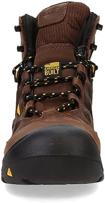 KEEN Utility womens Dover 6" Composite Toe Waterproof Work Boot, Dark Earth/Black, 7.5 US | Image 2