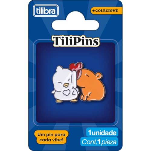 Tilibra - Pin de Metal TiliPins CapyKiss