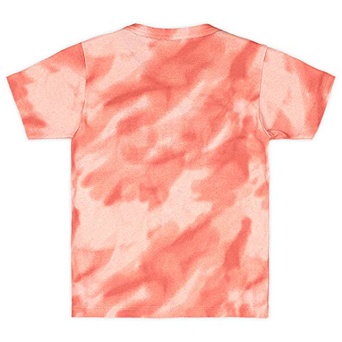 Conjunto camiseta + bermuda sarja Marisol meninos, Coral, 12