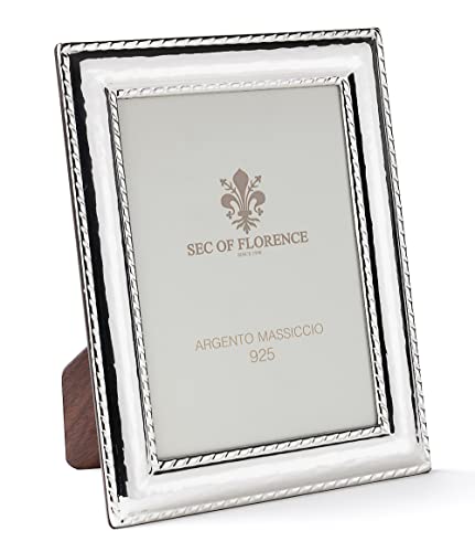 Marco De Fotos De Plata De Ley 925 Maciza Con Sello De 6 X 4 Pulgadas Con Parte Trasera De Madera De Caoba 7228 10x15 Marco De Fotos De Plata De Ley 925 Maciza Con Sello De 6 X 4 Pulgadas Con Parte Trasera De Madera De Caoba 7228 10x15