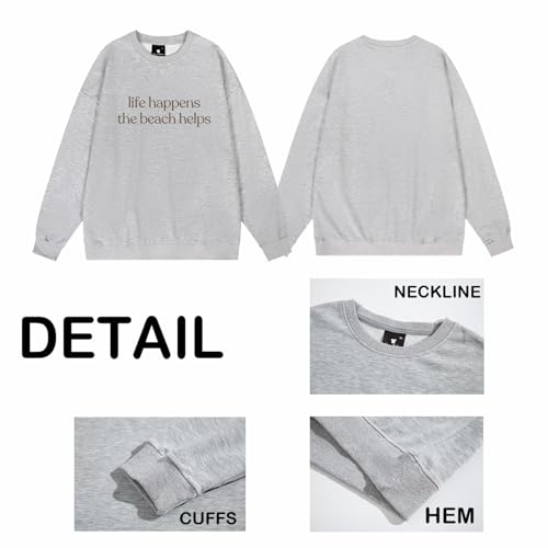 Life Happens The Beach Helps Sweatshirt Life Happens The Beach Helps Shirt Unisex Long Sleeve Shirt2